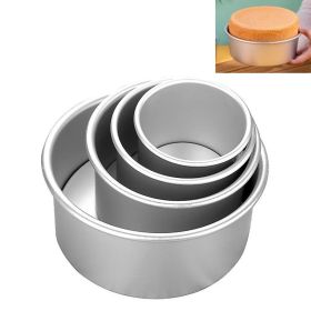 Heightened Cake Mold Deepened Anode Removable Bottom Mold Baking Tool (size: 12inch)